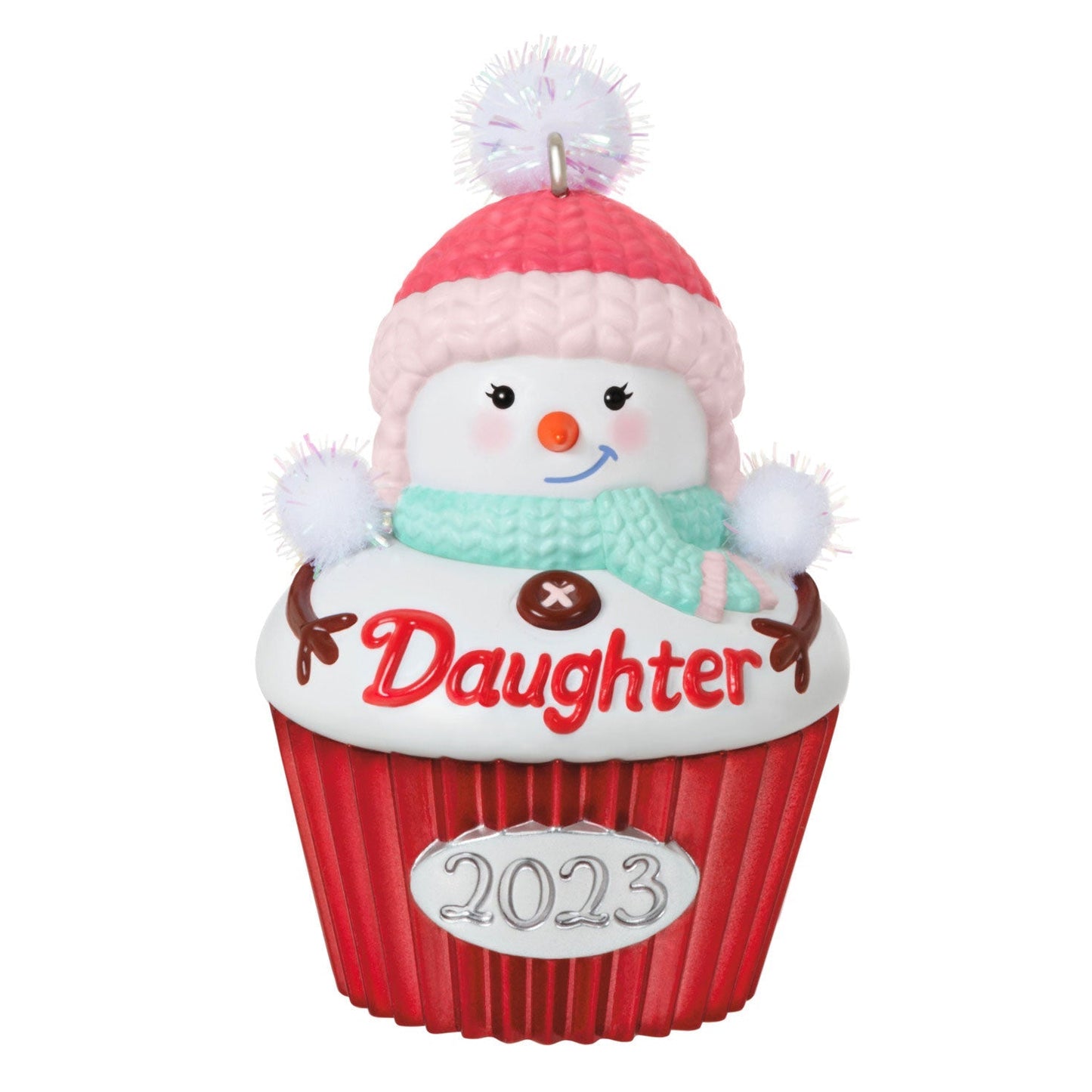 Daughter Cupcake, 2023 Keepsake Ornament