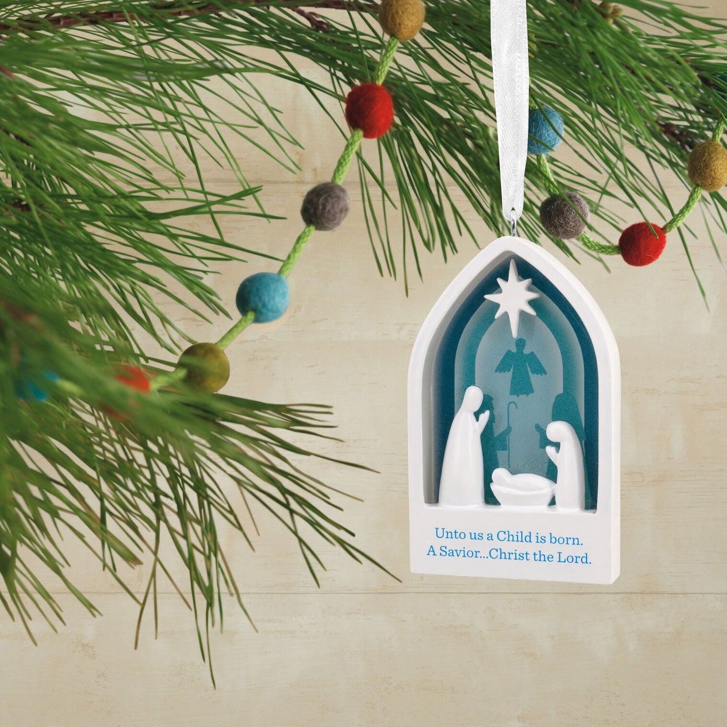 DaySpring Modern Nativity Hallmark Ornament