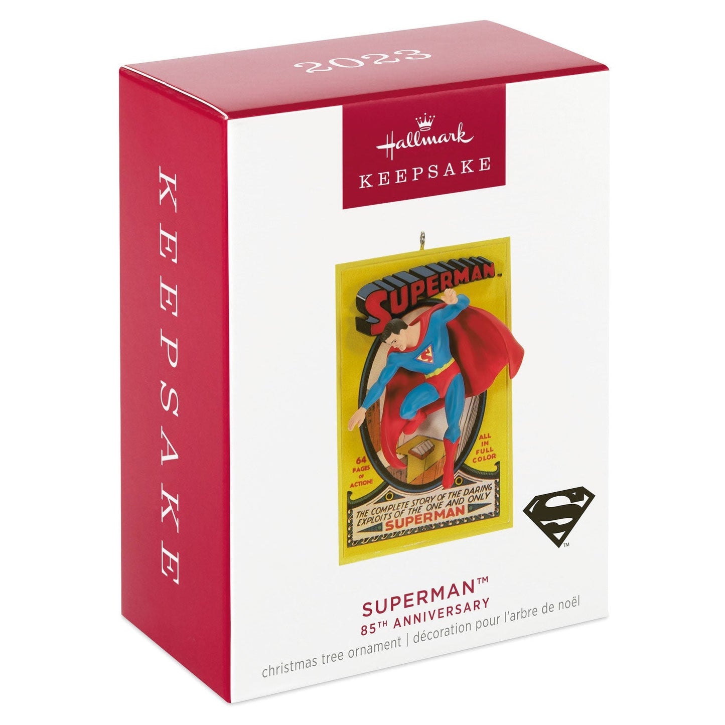 DC 85th Anniversary Superman, 2023 Keepsake Ornament