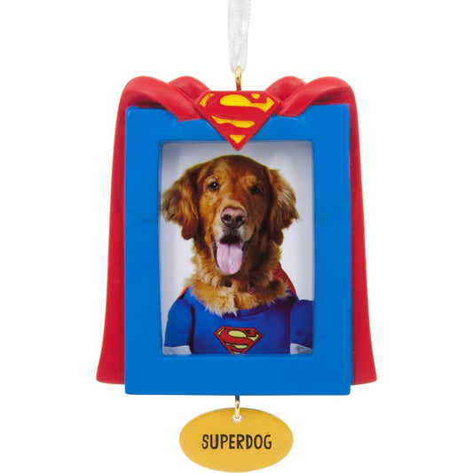 DC Comics Superman Pet Photo Frame Hallmark Ornament