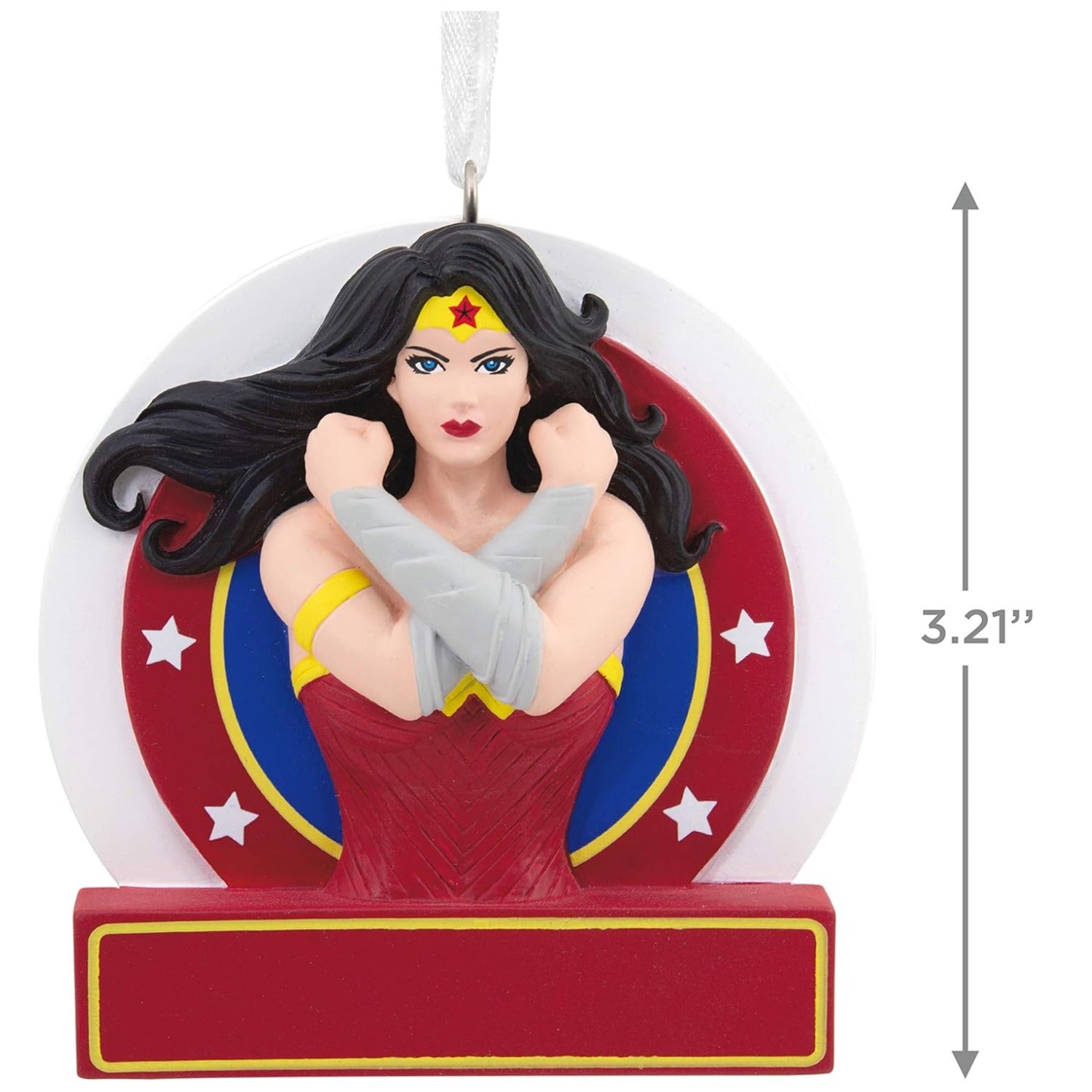 DC Comics Wonder Woman Superhero Personalized Hallmark Ornament