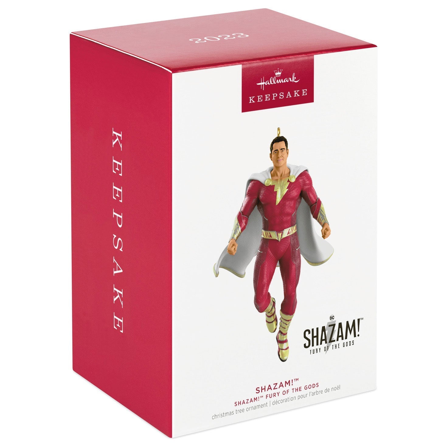 DC Shazam! Fury of the Gods Shazam!, 2023 Keepsake Ornament