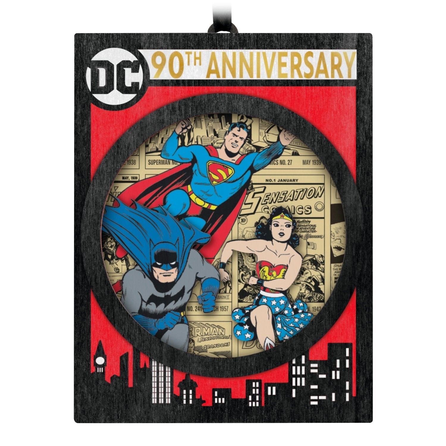 DC Through the Ages DC Comics 2025 Keepsake Ornament
