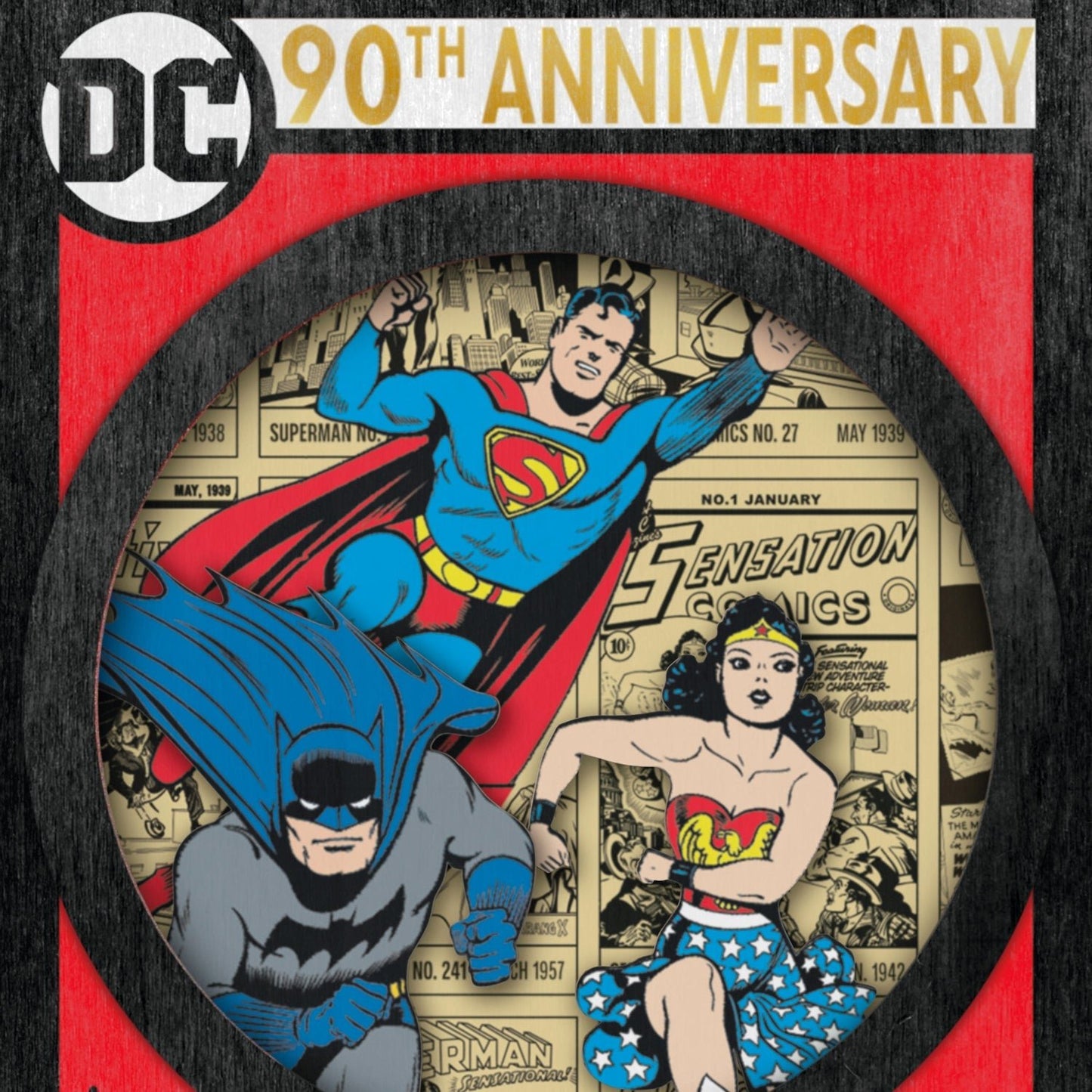 DC Through the Ages DC Comics 2025 Keepsake Ornament