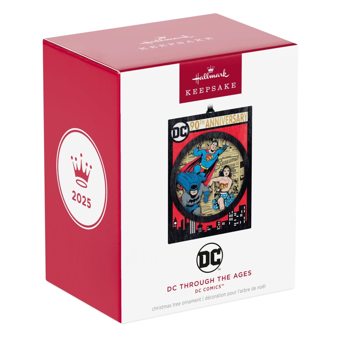 DC Through the Ages DC Comics 2025 Keepsake Ornament