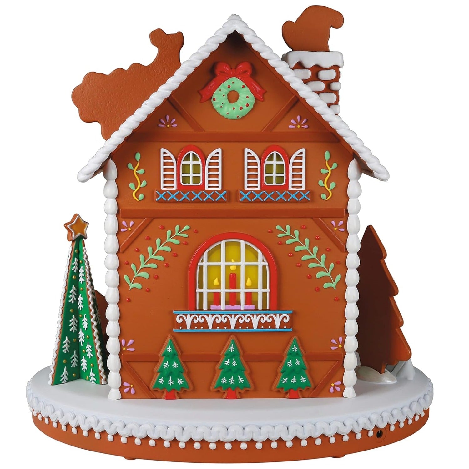 Deck The Gingerbread House, 2021 Keepsake Musical Tabletop Decoration