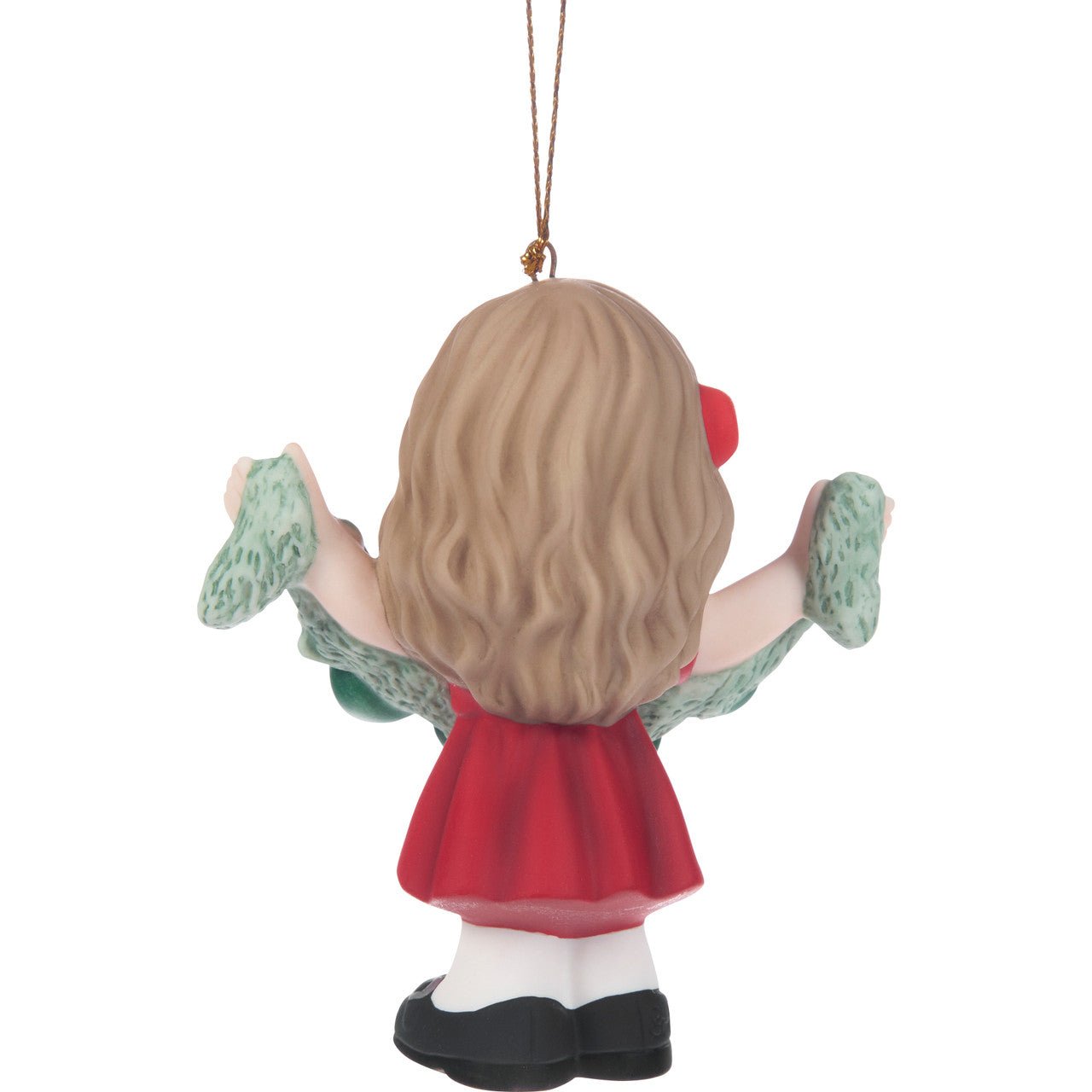 Deck The Halls 2025 Dated Girl Ornament