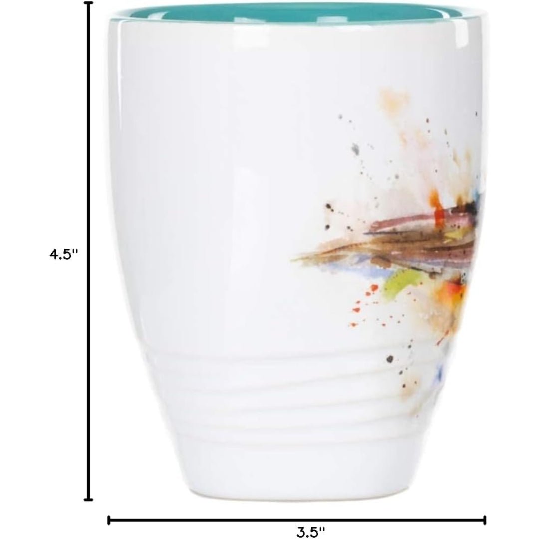 Demdaco Big Sky Carvers Chickadee Mug, 16oz