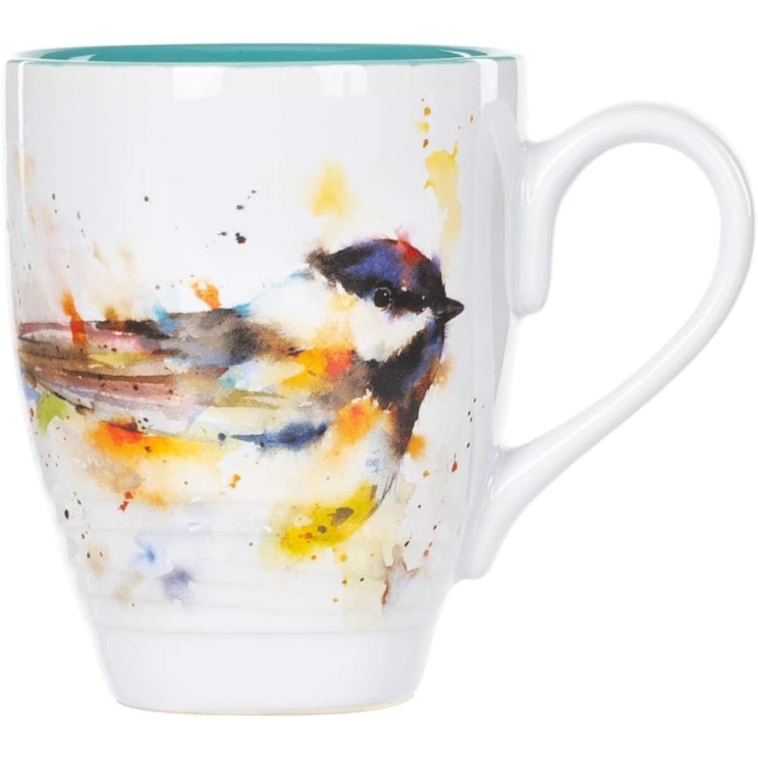 Demdaco Big Sky Carvers Chickadee Mug, 16oz