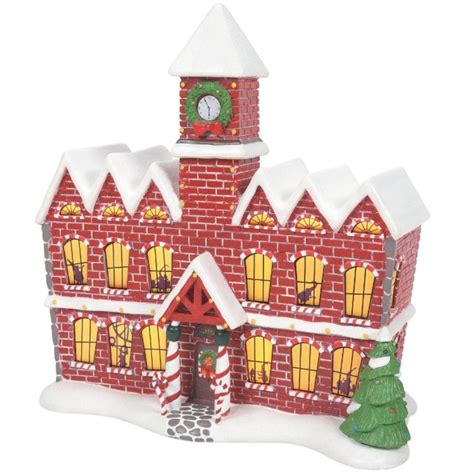 Department 56 Disney The Nightmare Before Christmas Village Santa's Workshop Lit Building