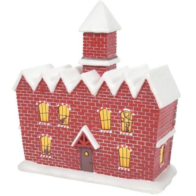 Department 56 Disney The Nightmare Before Christmas Village Santa's Workshop Lit Building