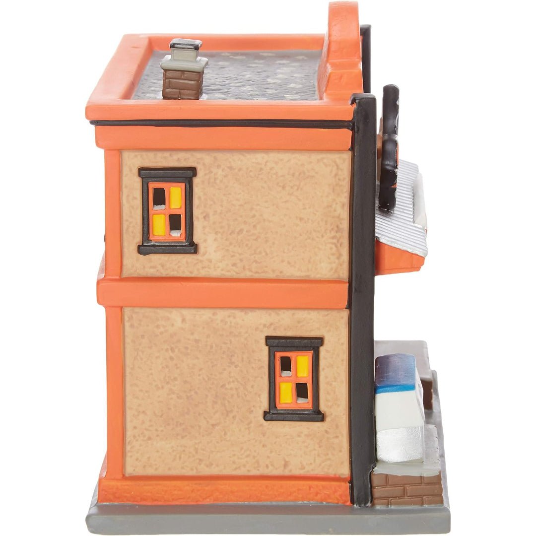 Department 56 Harley Davidson Village Clubhouse Lit House Box Set