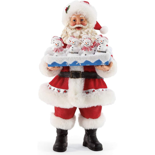 Department 56 Possible Dreams Santas "Snowmade" Figurine, 10.5"