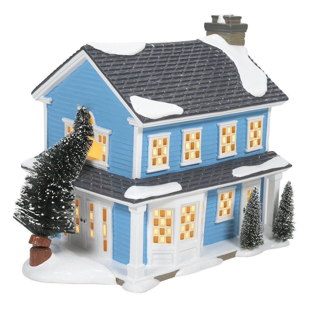 Department 56 Snow Village National Lampoon's Christmas Vacation The Chester House Lit Building