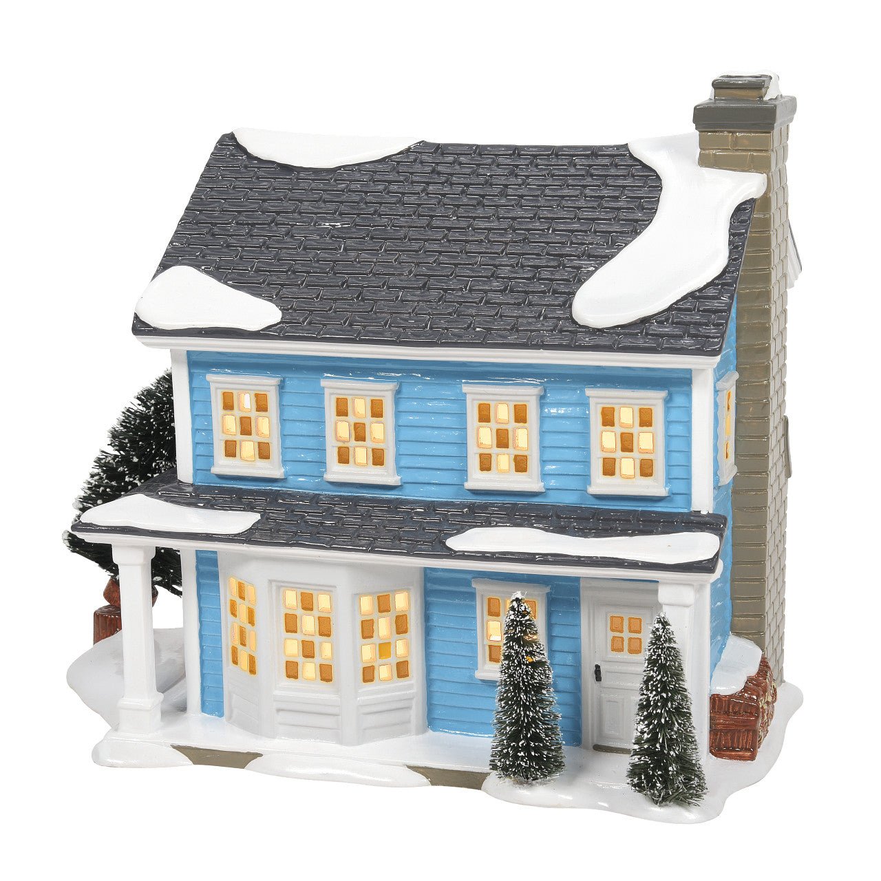 Department 56 Snow Village National Lampoon's Christmas Vacation The Chester House Lit Building