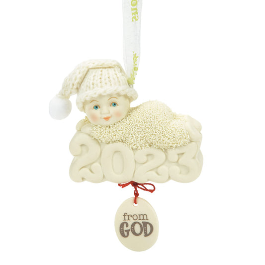 Department 56 Snowbabies Ornaments from God 2023 Dated Ornament, 2.56 Inch