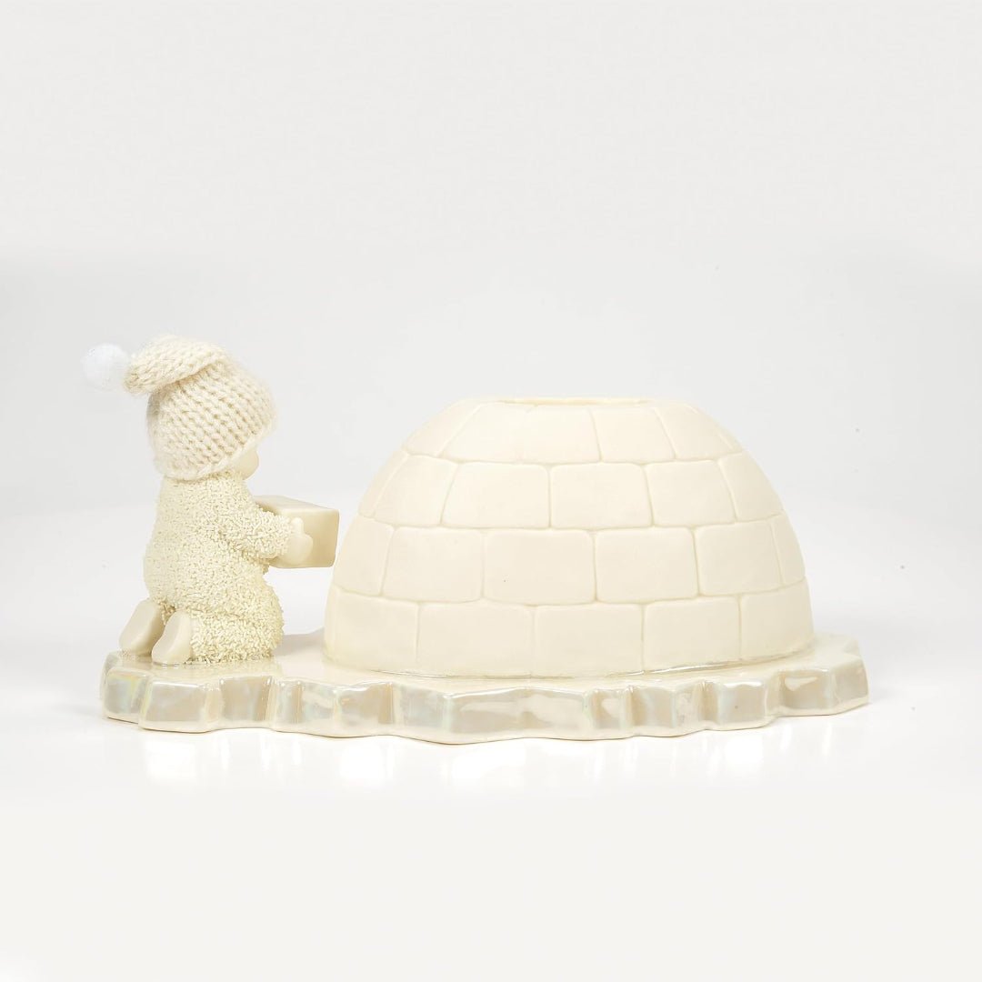 Department 56 Snowbabies Polar Shores Warm in My Igloo Lit Figurine, 3.19"