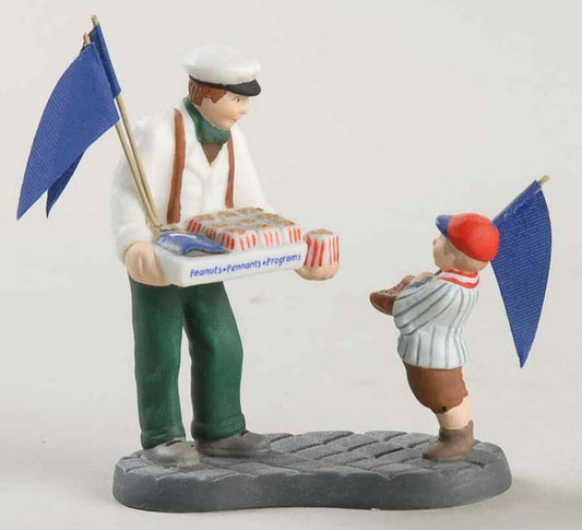 Dept 56 Christmas in the City Peanuts Pennants Programs 58989 Village Vintage