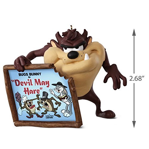 Devil May Hare, Looney Tunes Taz, 2018 Keepsake Ornament