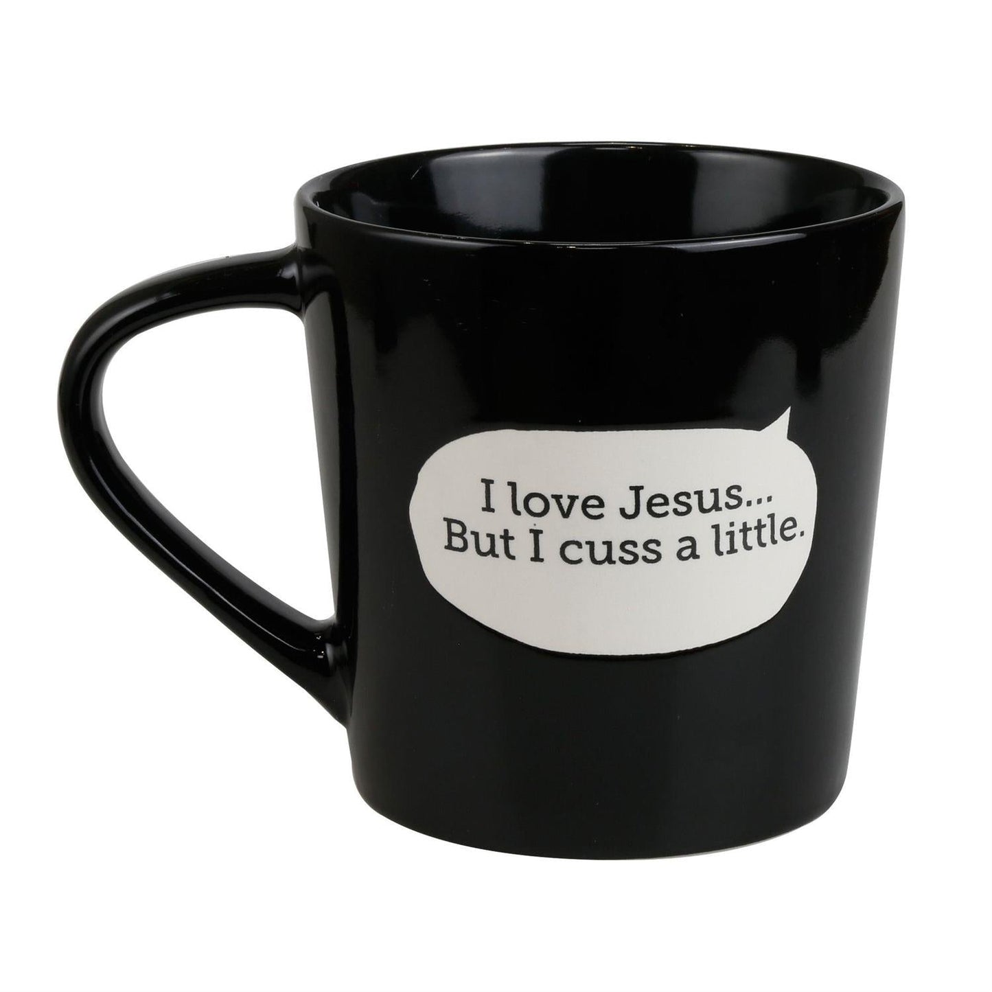 Dirty Mud Jesus Cuss Mug, 16 oz