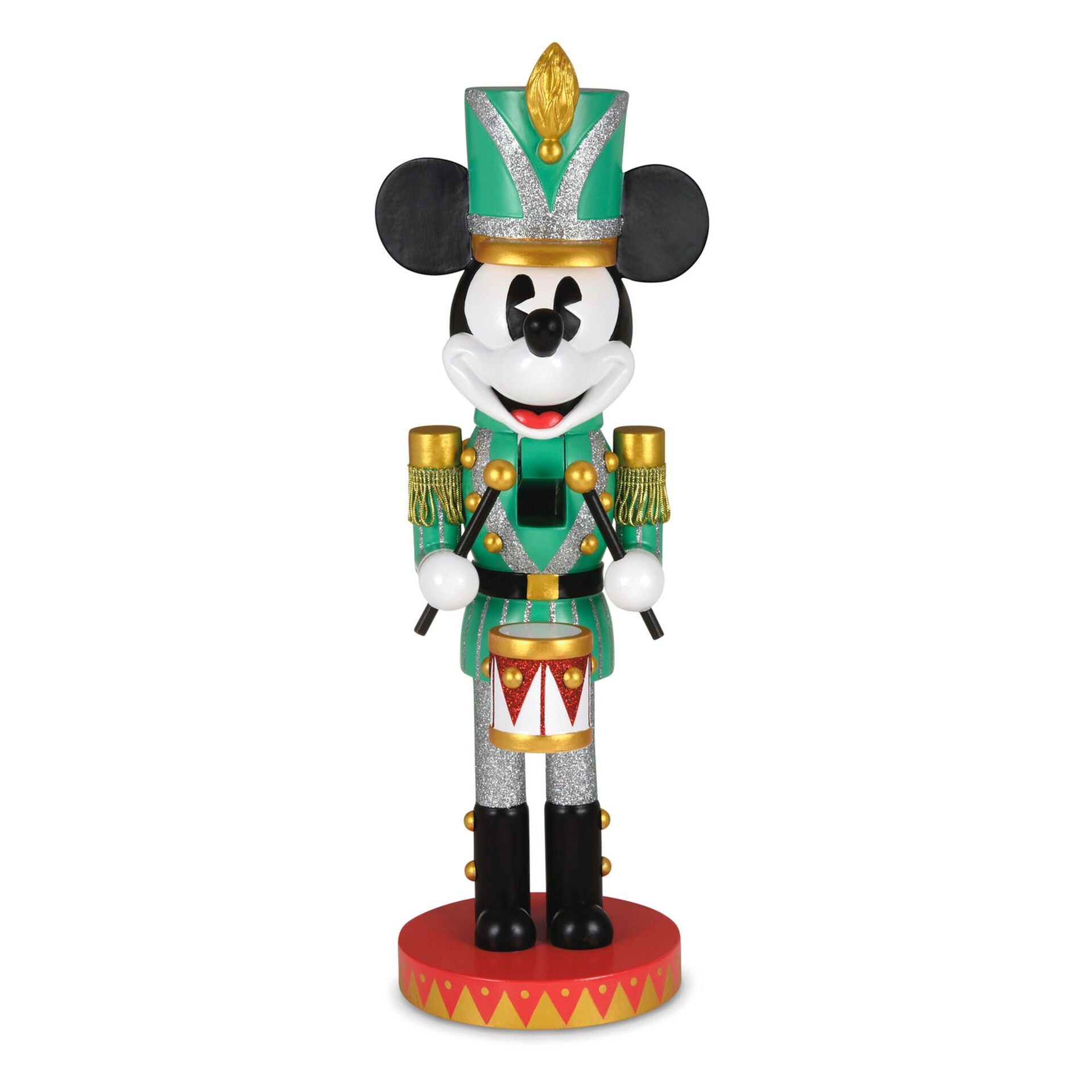 Disney 100 Years of Wonder Mickey Mouse Holiday Nutcracker Figurine, 13.7"