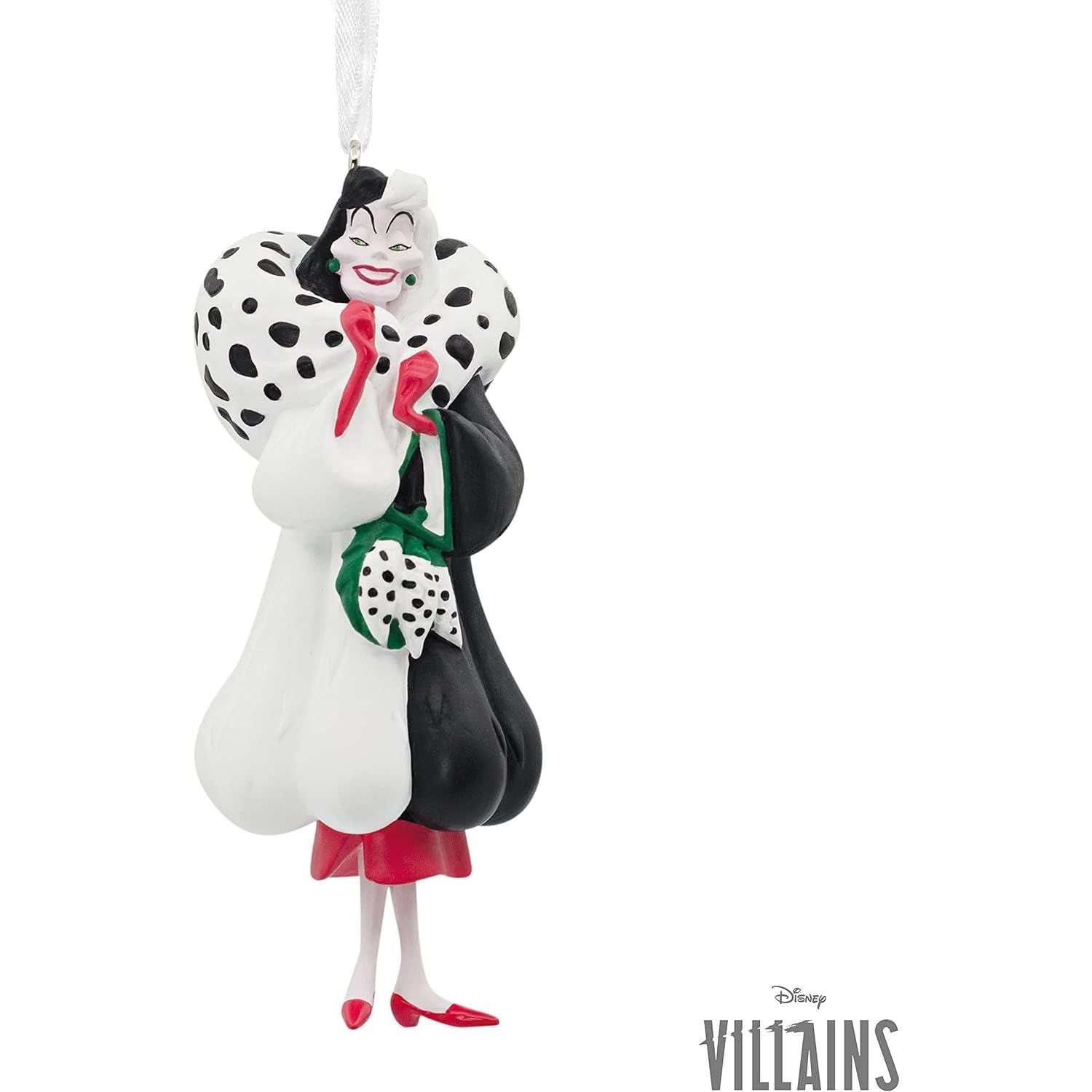 Disney 101 Dalmatians Cruella De Vil Hallmark Ornament