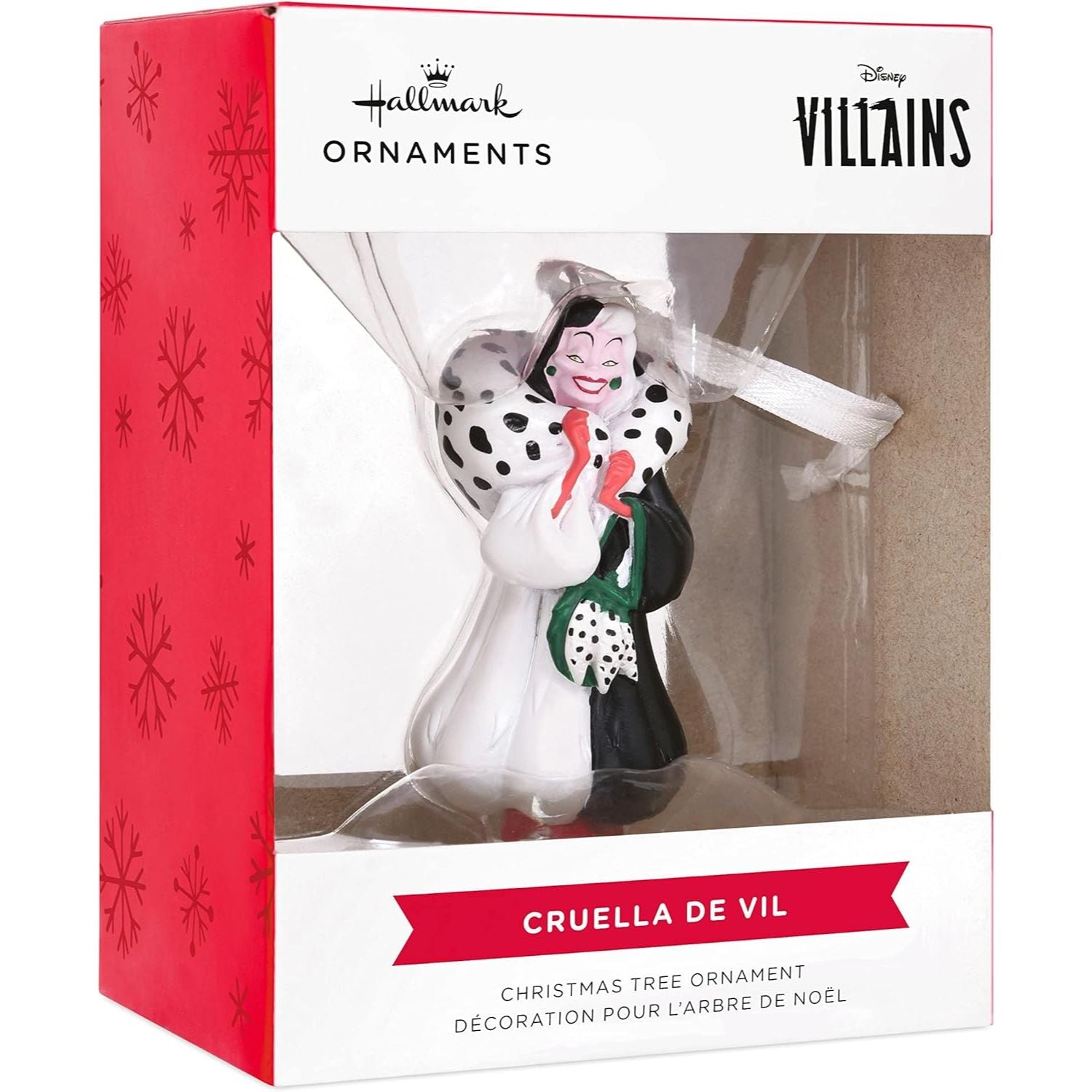 Disney 101 Dalmatians Cruella De Vil Hallmark Ornament