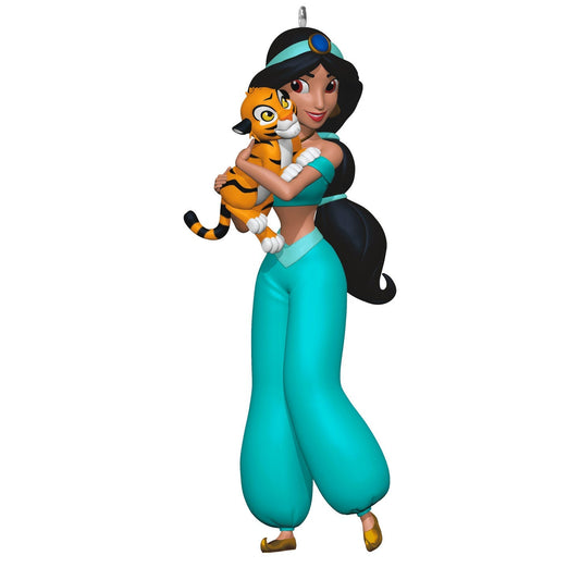 Disney Aladdin Jasmine and Rajah 2024 Keepsake Ornament