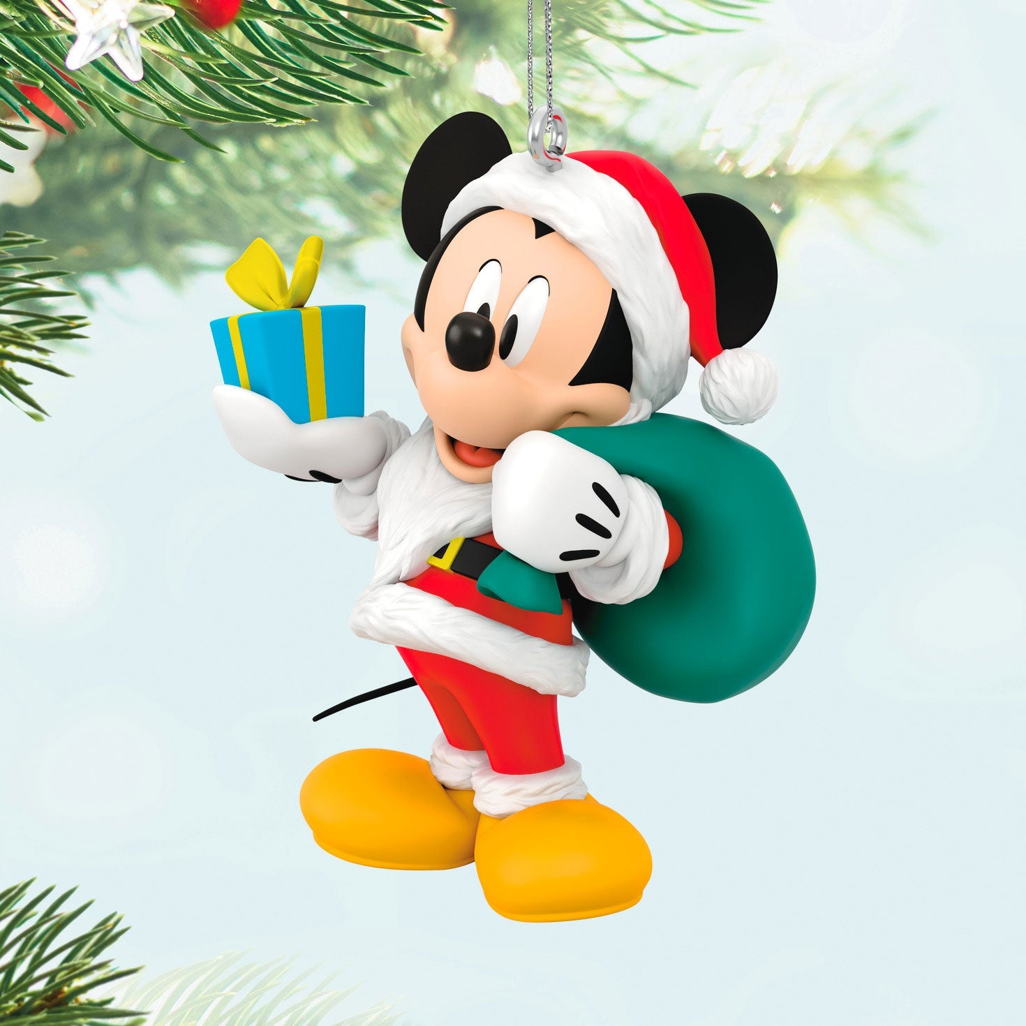 Disney All About Mickey! #3 Santa Mickey 2024 Keepsake Ornament