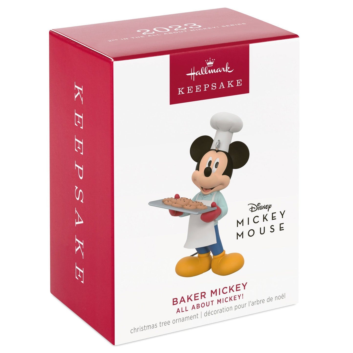 Disney All About Mickey! Baker Mickey #2, 2023 Keepsake Ornament