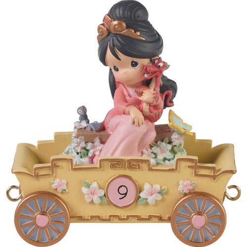 Disney Birthday Parade Mulan Number 9 Figurine