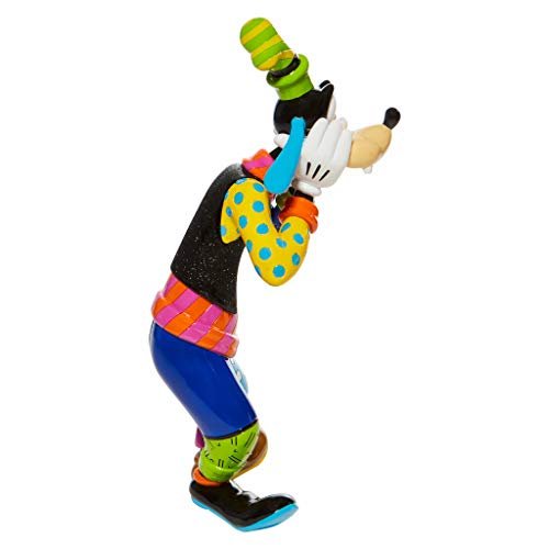 Disney by Romero Britto Goofy Figurine, 10.4 Inch