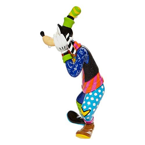 Disney by Romero Britto Goofy Figurine, 10.4 Inch