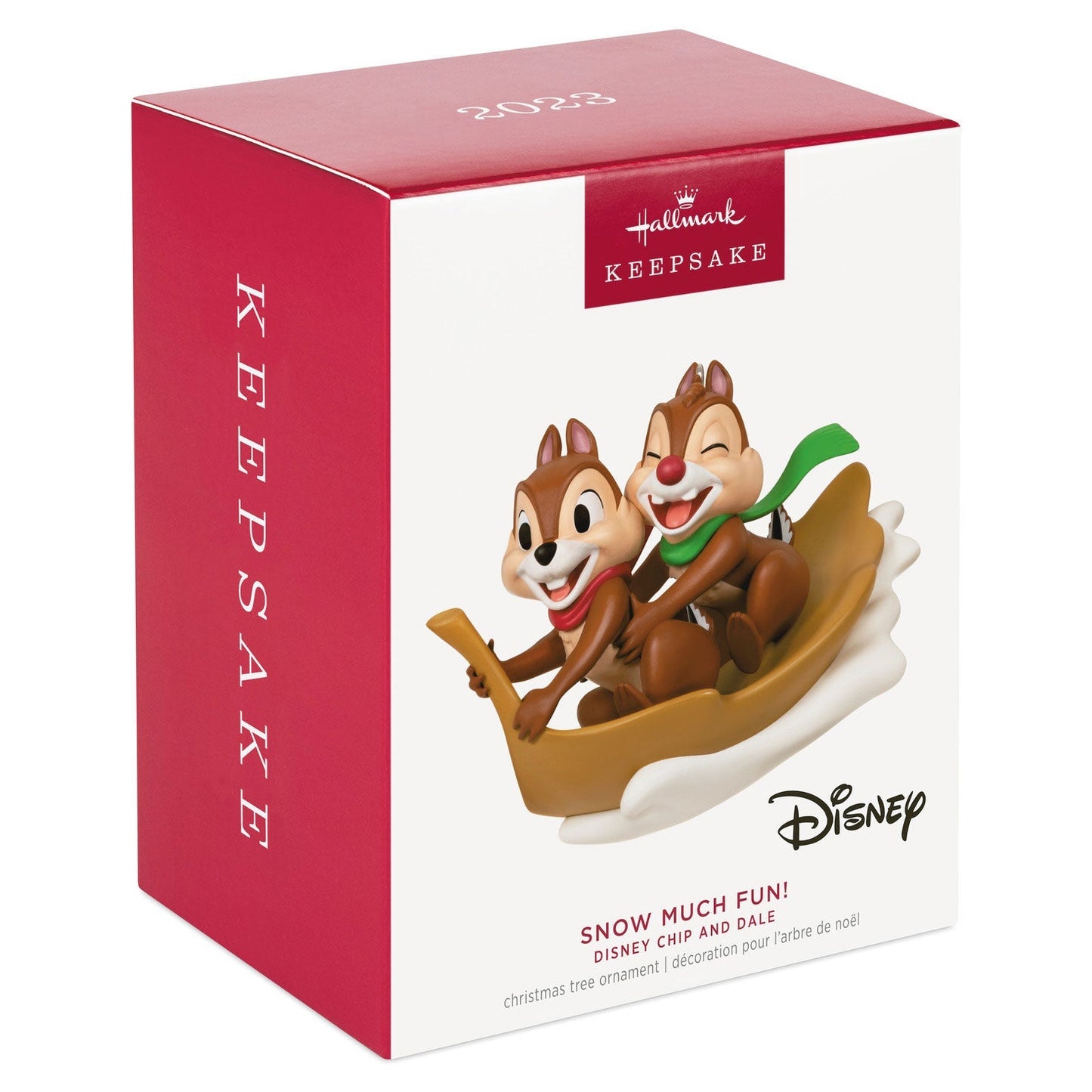 Disney Chip and Dale Snow Much Fun!, 2023 Keepsake Ornament