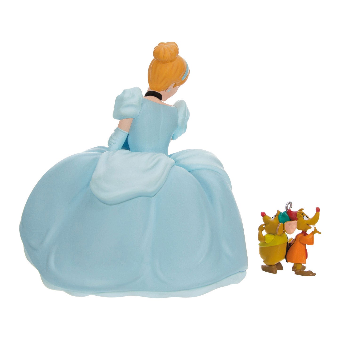 Disney Cinderella Jaq and Gus Love Cinderelly Christmas, 2023 Keepsake Ornaments, Set of 2