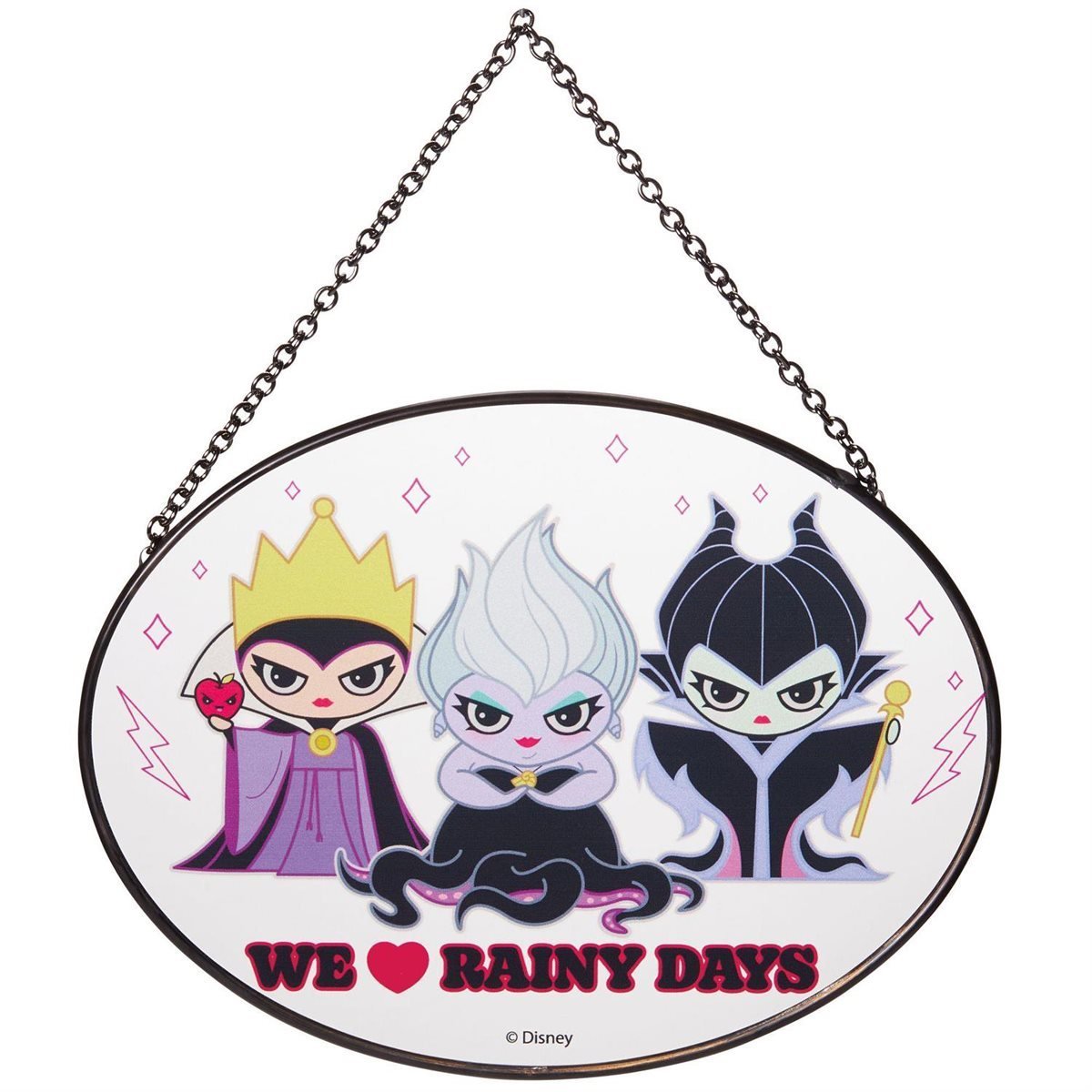 Disney Garden Villains Suncatcher