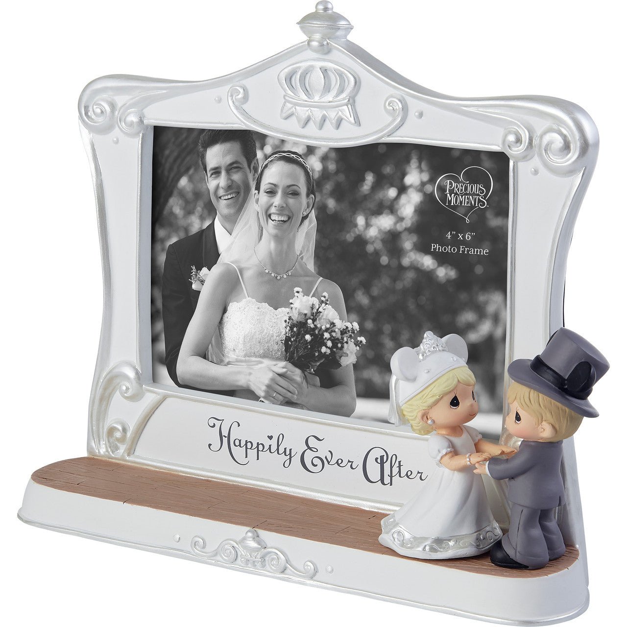 Disney Happily Ever After Mickey Mouse Resin/Glass Photo Frame