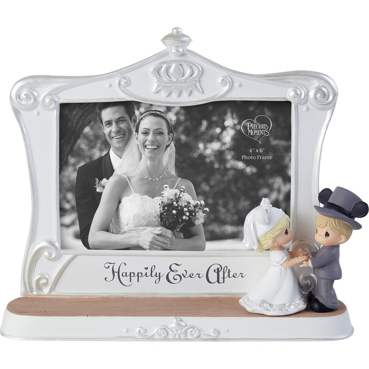 Disney Happily Ever After Mickey Mouse Resin/Glass Photo Frame