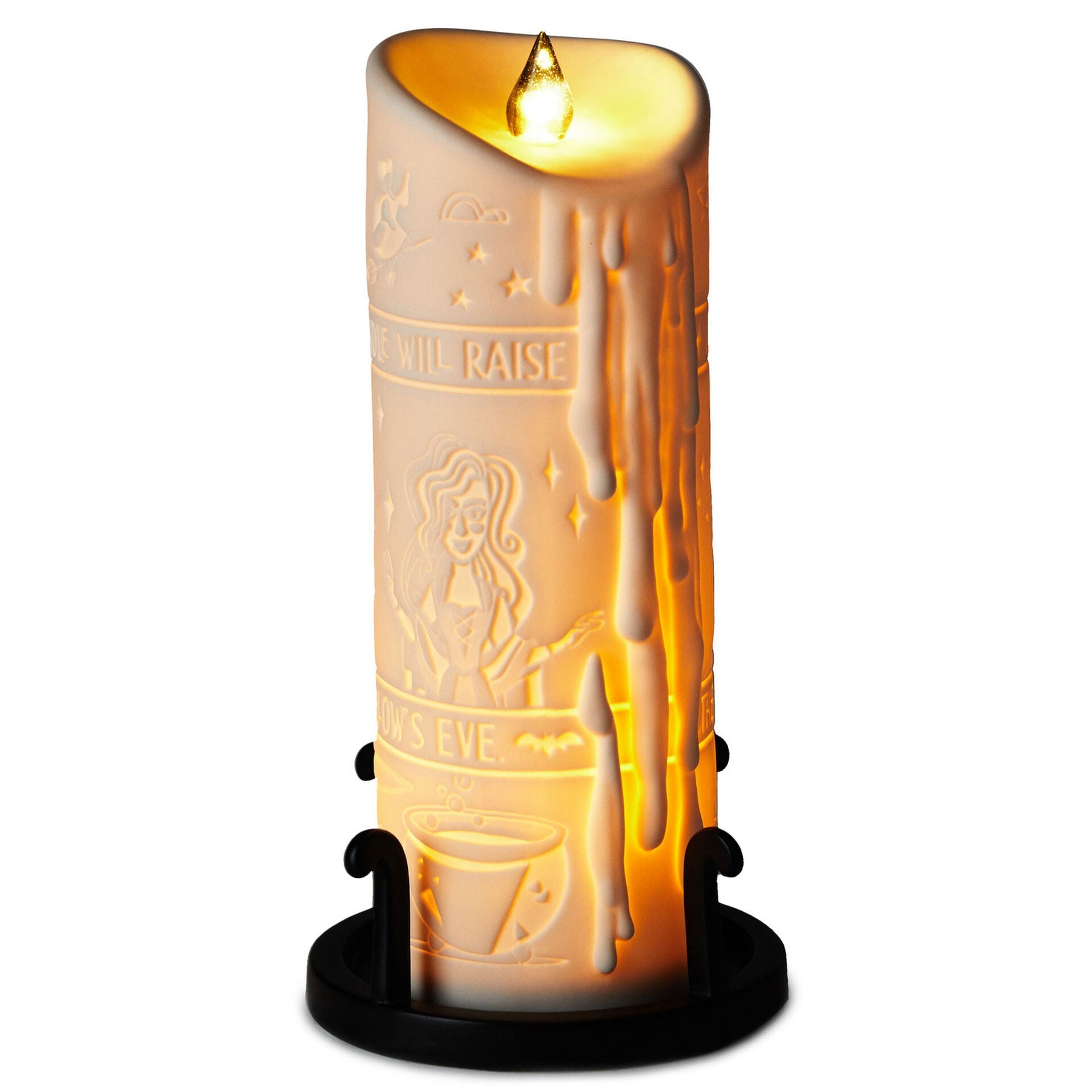 Disney Hocus Pocus Black - Flame Flameless Candle