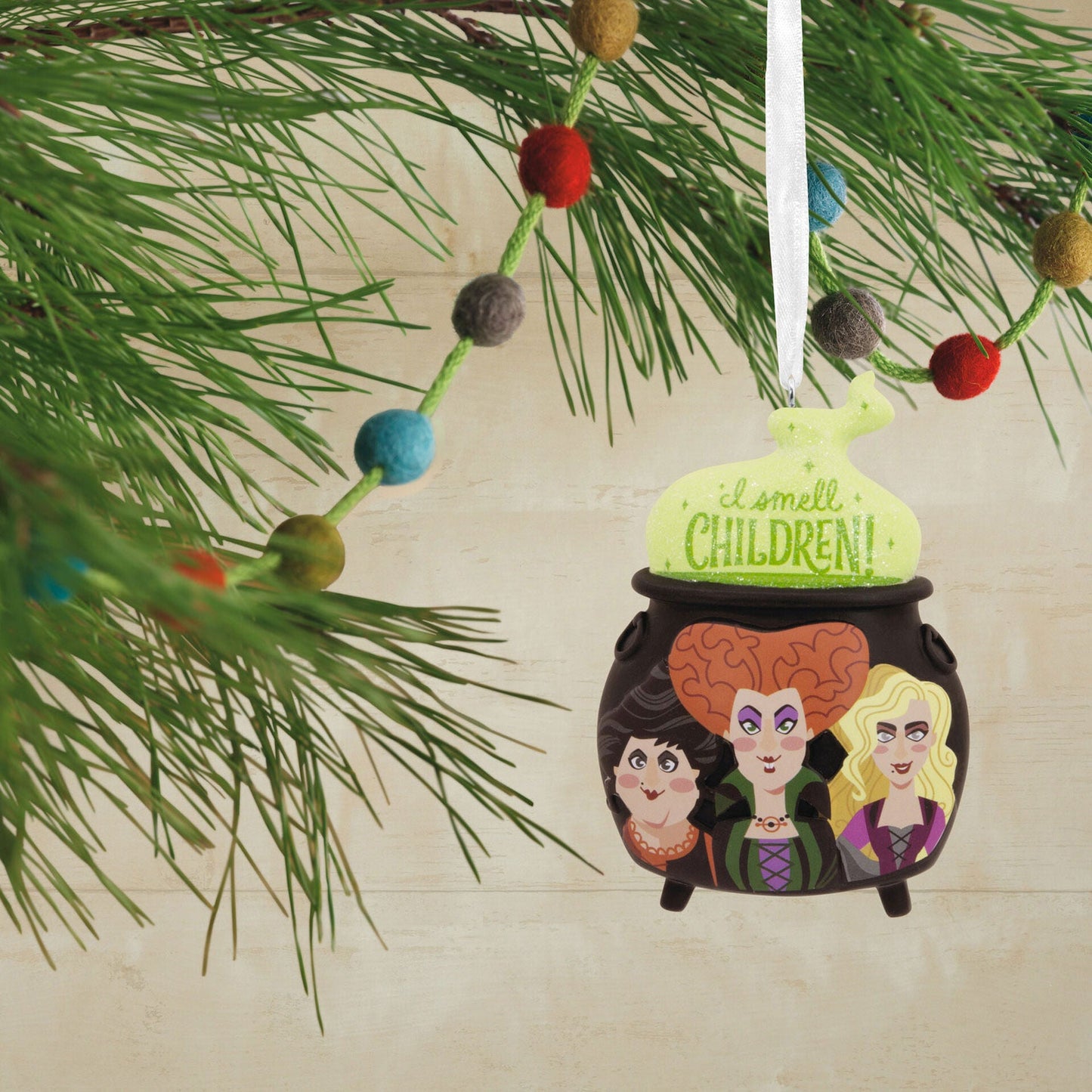 Disney Hocus Pocus Cauldron Hallmark Ornament