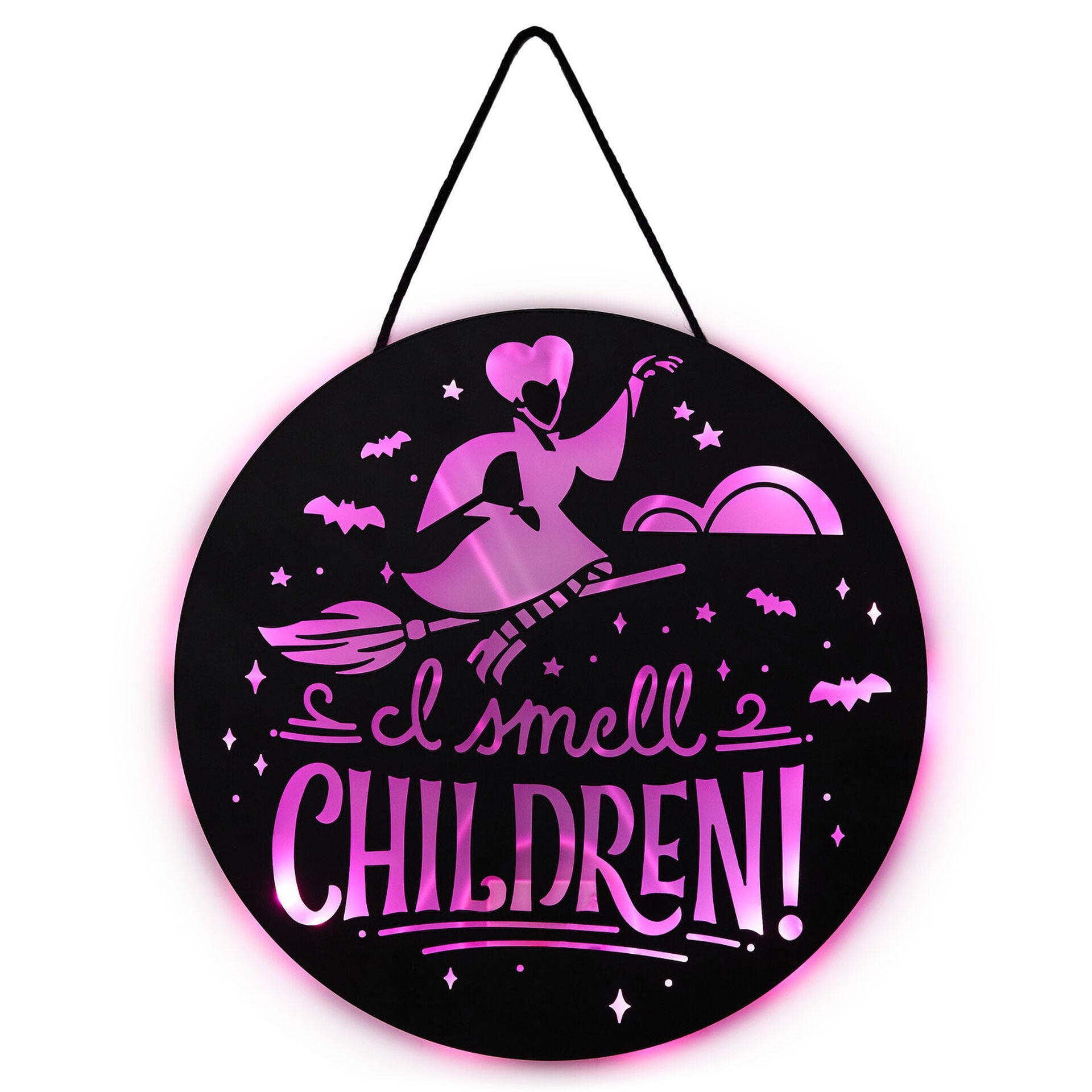 Disney Hocus Pocus I Smell Children Porch Decor With Light