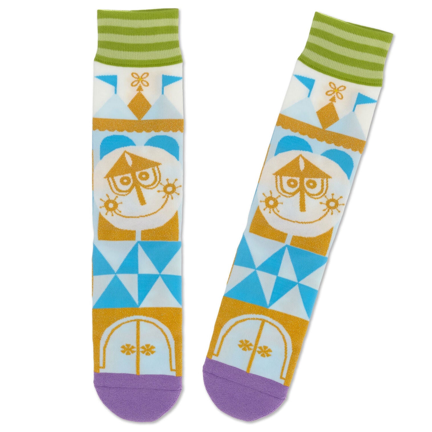 Disney It's a Small World Novelty Crew Socks