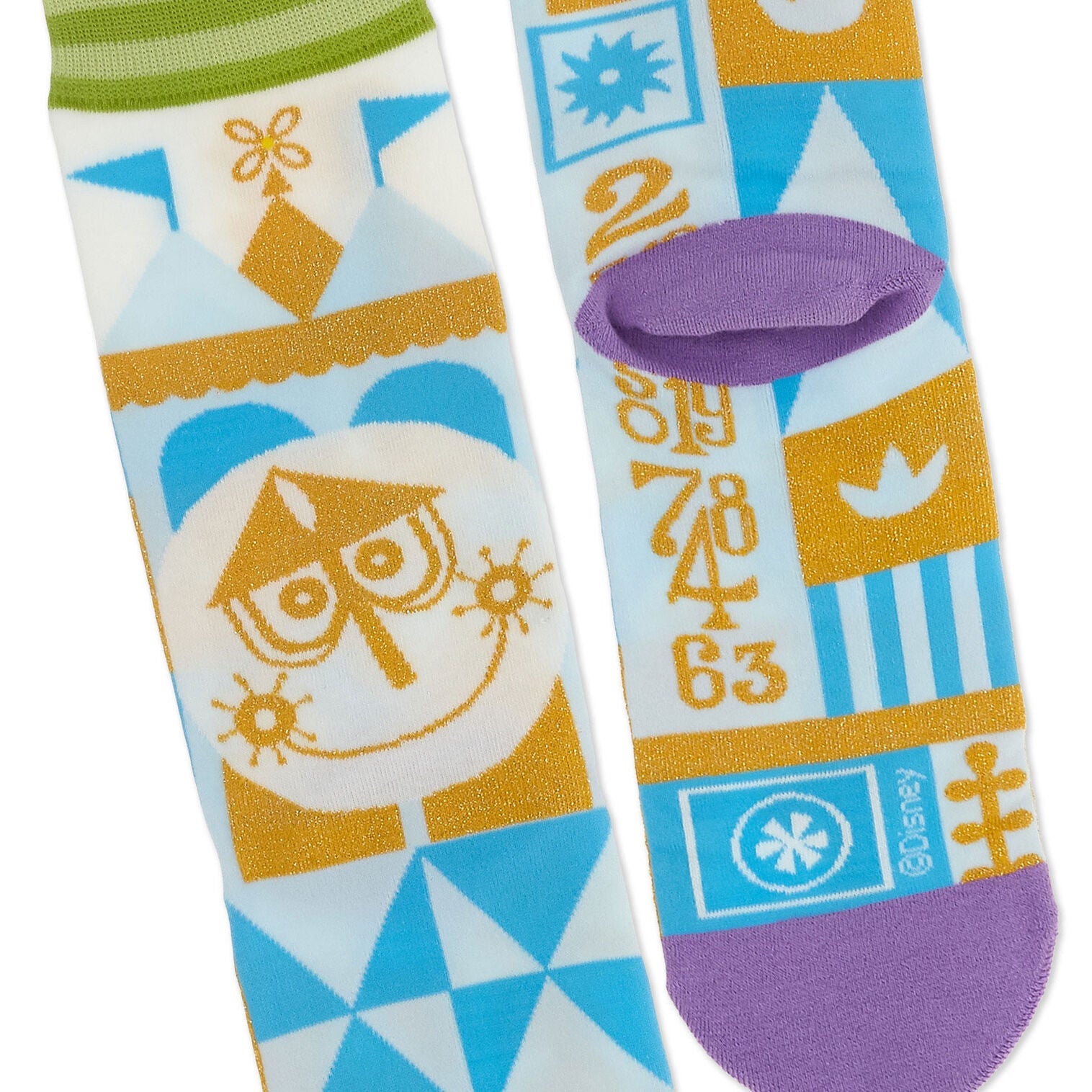 Disney It's a Small World Novelty Crew Socks