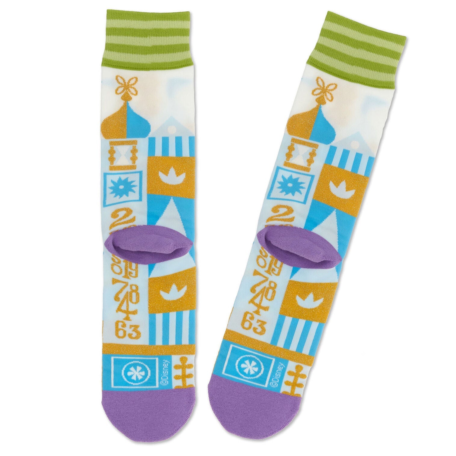 Disney It's a Small World Novelty Crew Socks