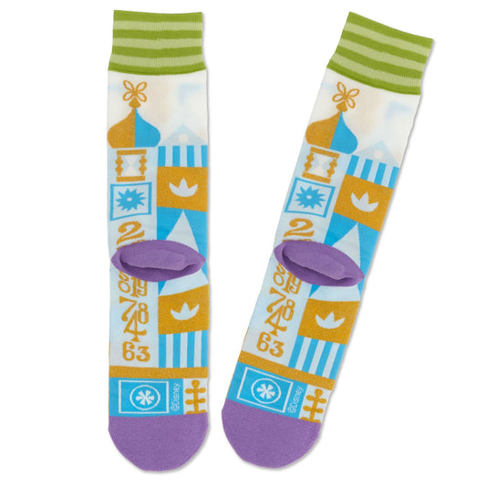 Disney It's a Small World Novelty Crew Socks