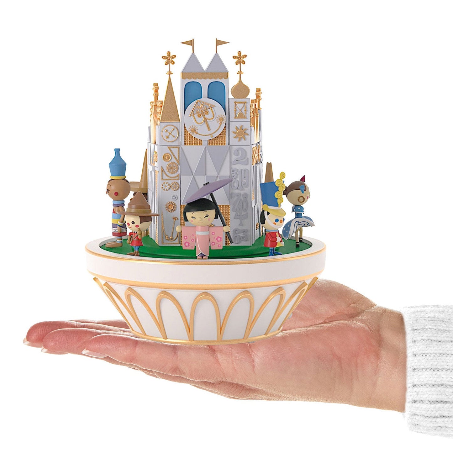 Disney It's a Small World The Happiest Cruise That Ever Sailed 2024 Keepsake Ornament and Motion