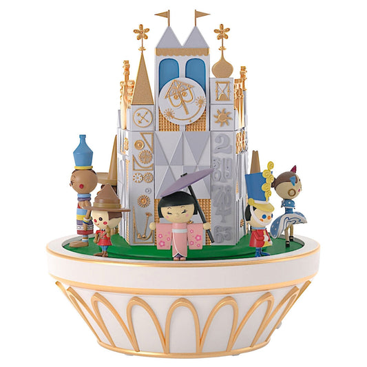 Disney It's a Small World The Happiest Cruise That Ever Sailed 2024 Keepsake Ornament and Motion