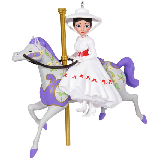 Disney Mary Poppins 60th Anniversary A Practically Perfect Carousel Ride 2024 Keepsake Ornament