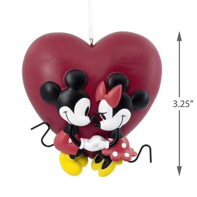 Disney Mickey and Minnie Love Personalized Hallmark Ornament