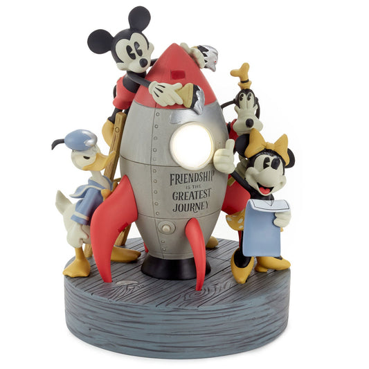 Disney Mickey Mouse and Friends Rocket Figurine With Light